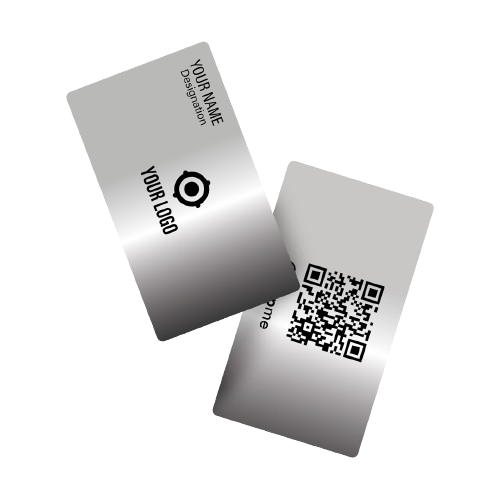 Silver Metal Cards
